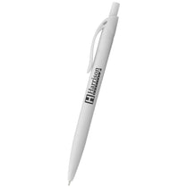 Sleek Write White Rubberized Pen