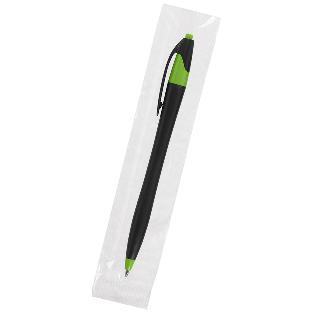 Hit Black/Lime Green Dart Pen