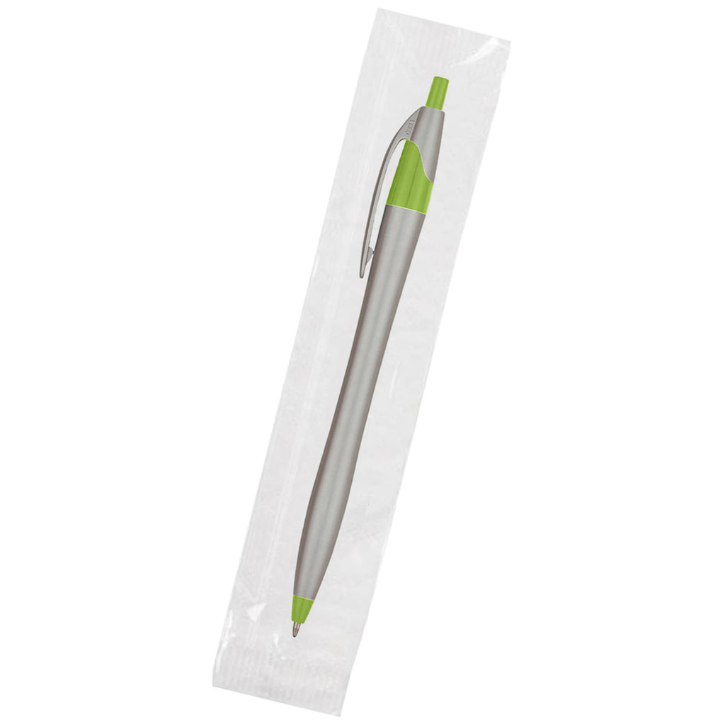 Hit Silver/Lime Green Dart Pen