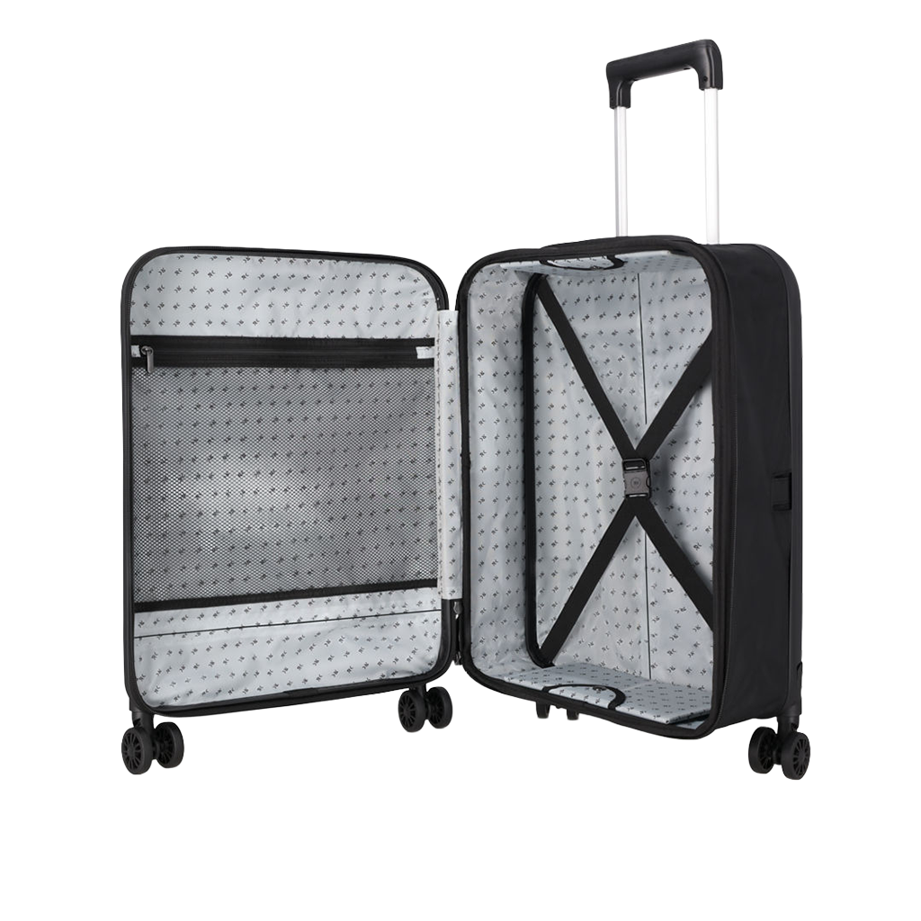 Rollink Black Flex Light 21" Carry On Luggage