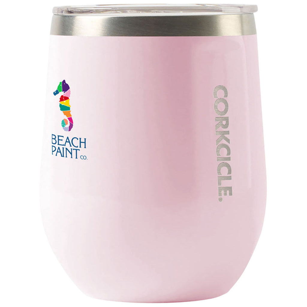 CORKCICLE Powder Puff Stemless Wine Cup - 12 Oz.