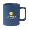 48-Hour Gemline Matte Navy Soleil Ceramic Mug - 12 oz.