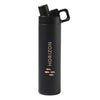48-Hour MiiR Black Powder Vacuum Insulated Wide Mouth Hatchback Chug Lid Bottle - 20 Oz.