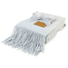 48-Hour Gemline Soft Grey Herringbone Everlasting Throw Blanket