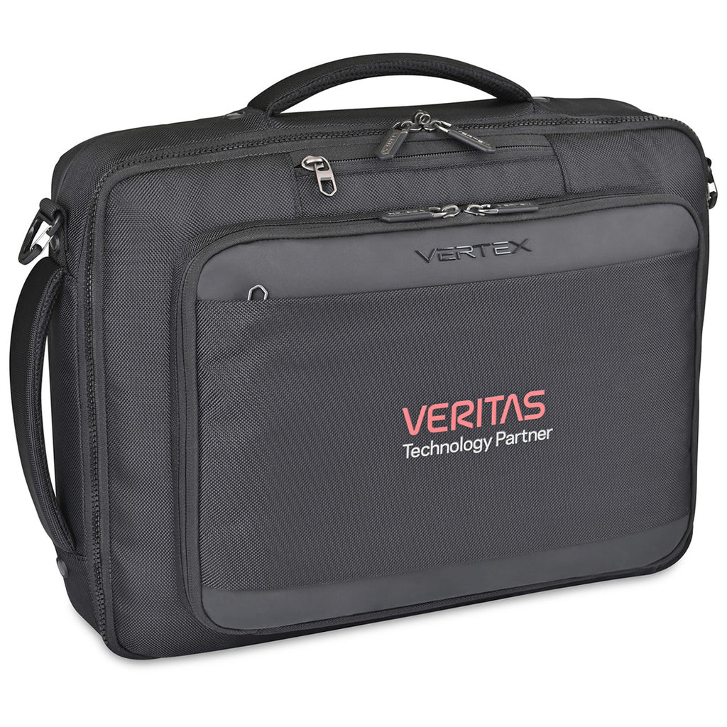 Vertex Black Brooklyn Dual Carry Briefpack