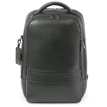 Samsonite Black Leather Laptop Backpack