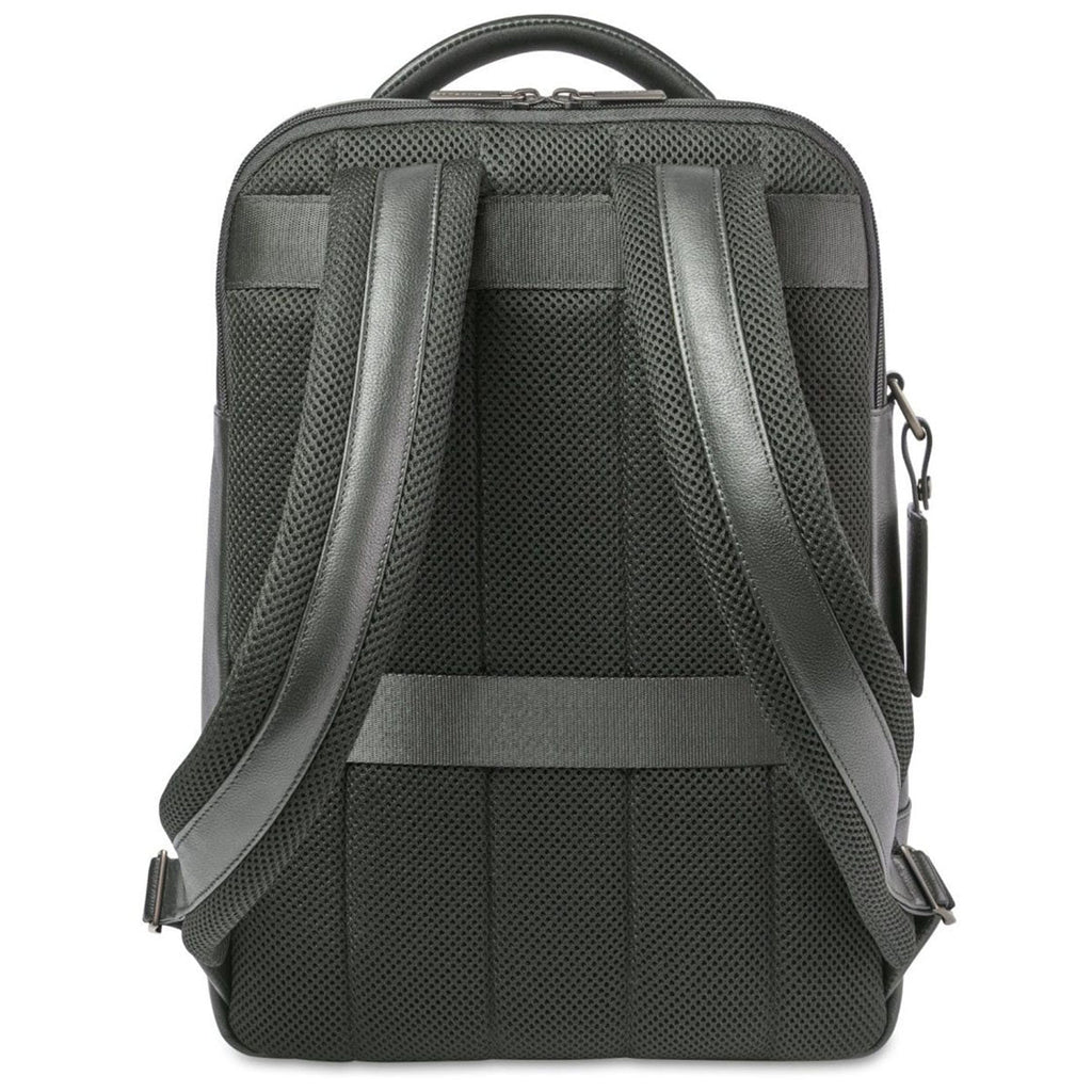 Samsonite Black Leather Laptop Backpack