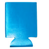 Best Promotions USA Metallic Cyan Metallic Neoprene Collapsible Coolie