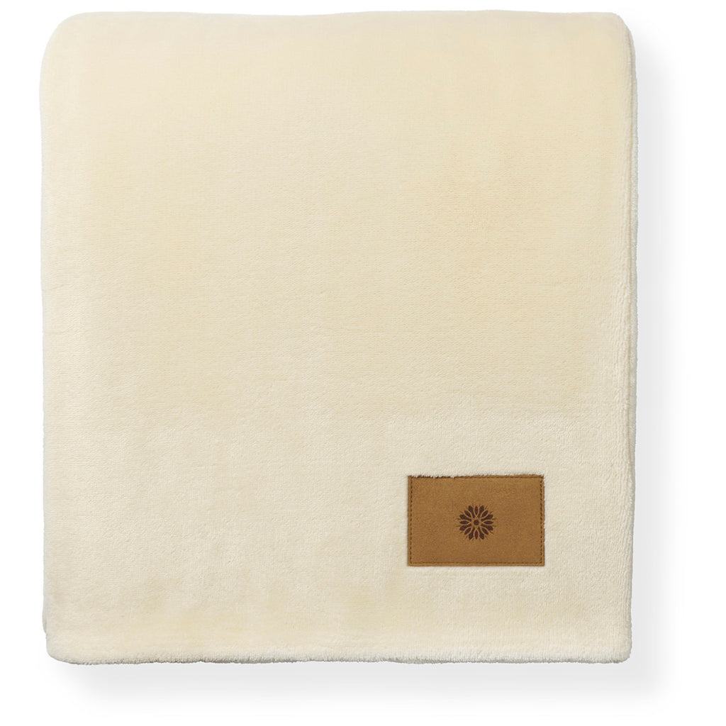 Gemline Chalk Mink Ever Soft Throw Blanket