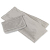 Gemline Light Grey It's Go Time Travel Pillow & Throw Set