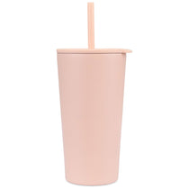 Aviana Light Peach Rowan Recycled Straw Tumbler - 17 Oz.