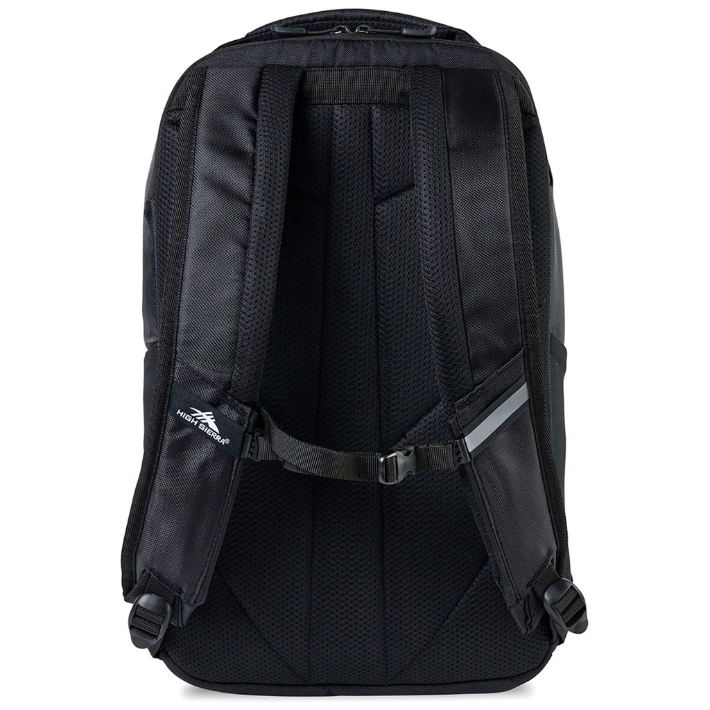 High Sierra Black Swerve Pro Laptop Backpack