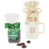 Gourmet Expressions Matte White Harbor Sweets Chocolate Covered Almonds Mug Stuffer