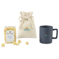 Gourmet Expressions Matte Navy Poppinsanity Sweet & Salty Artisanal Popcorn Mug Stuffer