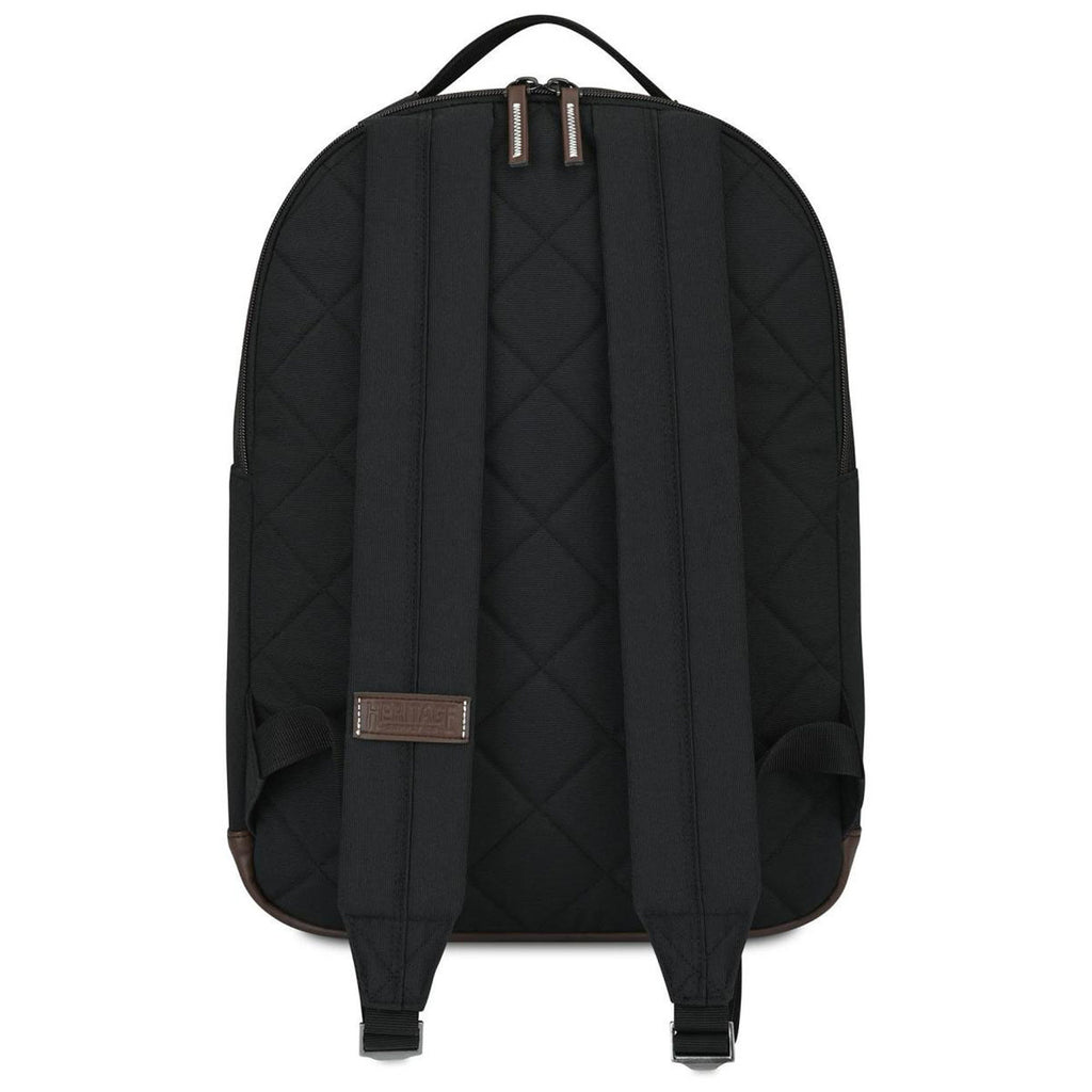Heritage Supply Co. Black Legacy Laptop Backpack