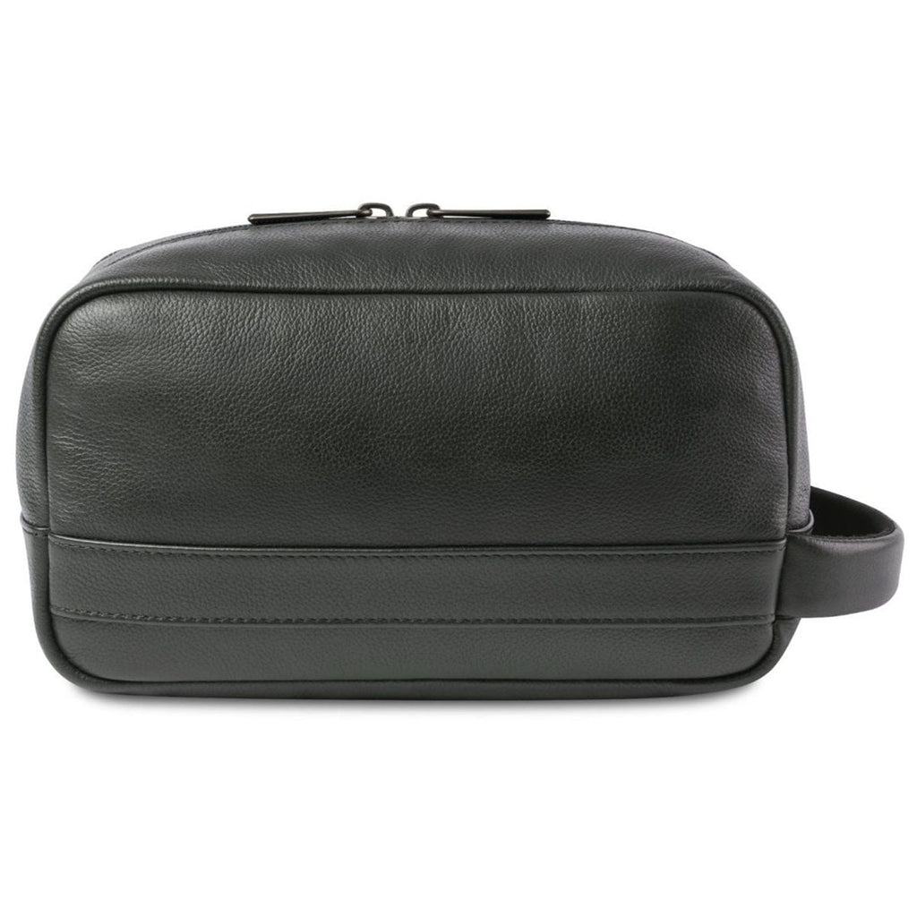 Samsonite Black Leather Toiletry Bag