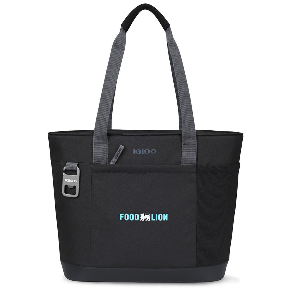 Igloo Black Day Chiller Tote 20 Can Soft Cooler