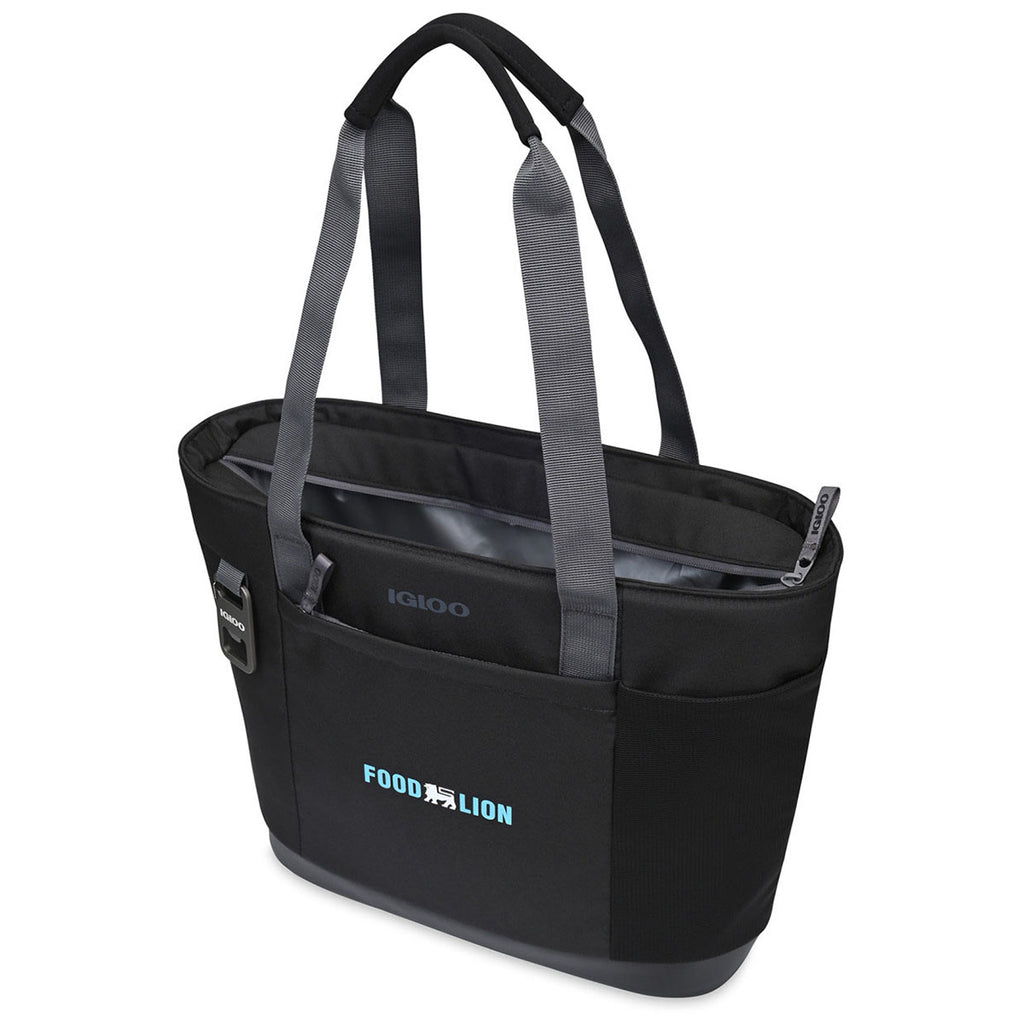 Igloo Black Day Chiller Tote 20 Can Soft Cooler