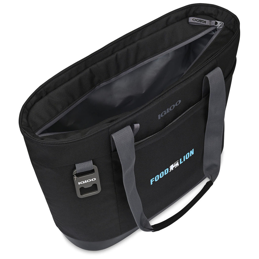 Igloo Black Day Chiller Tote 20 Can Soft Cooler