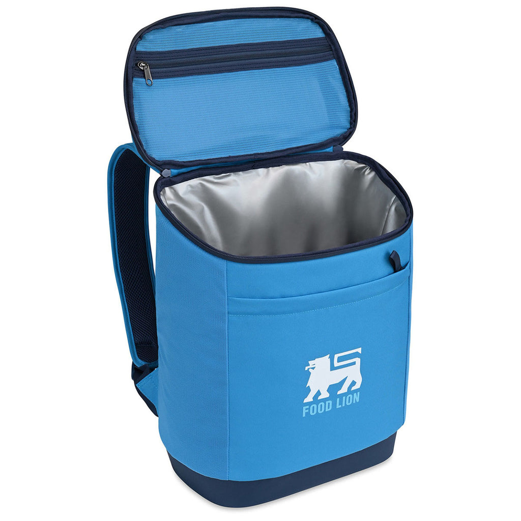 Igloo Brilliant Blue Day Chiller Backpack 24 Can Soft Cooler