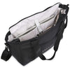 Gemline Black Skyler rPET Work to Weekend Laptop Tote