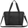 Gemline Black Skyler rPET Work to Weekend Laptop Tote