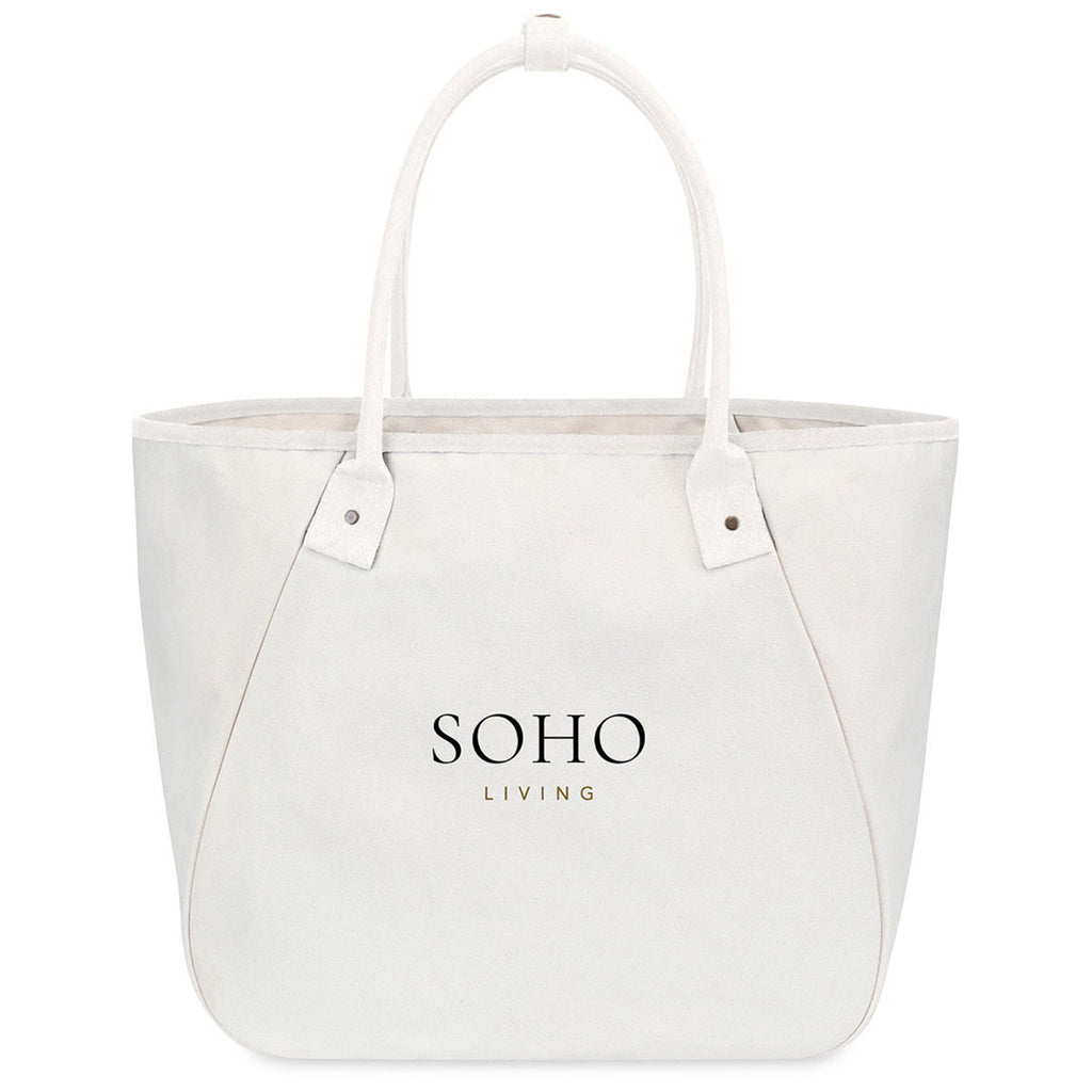 Gemline Natural Market Street Tapered Carryall Tote