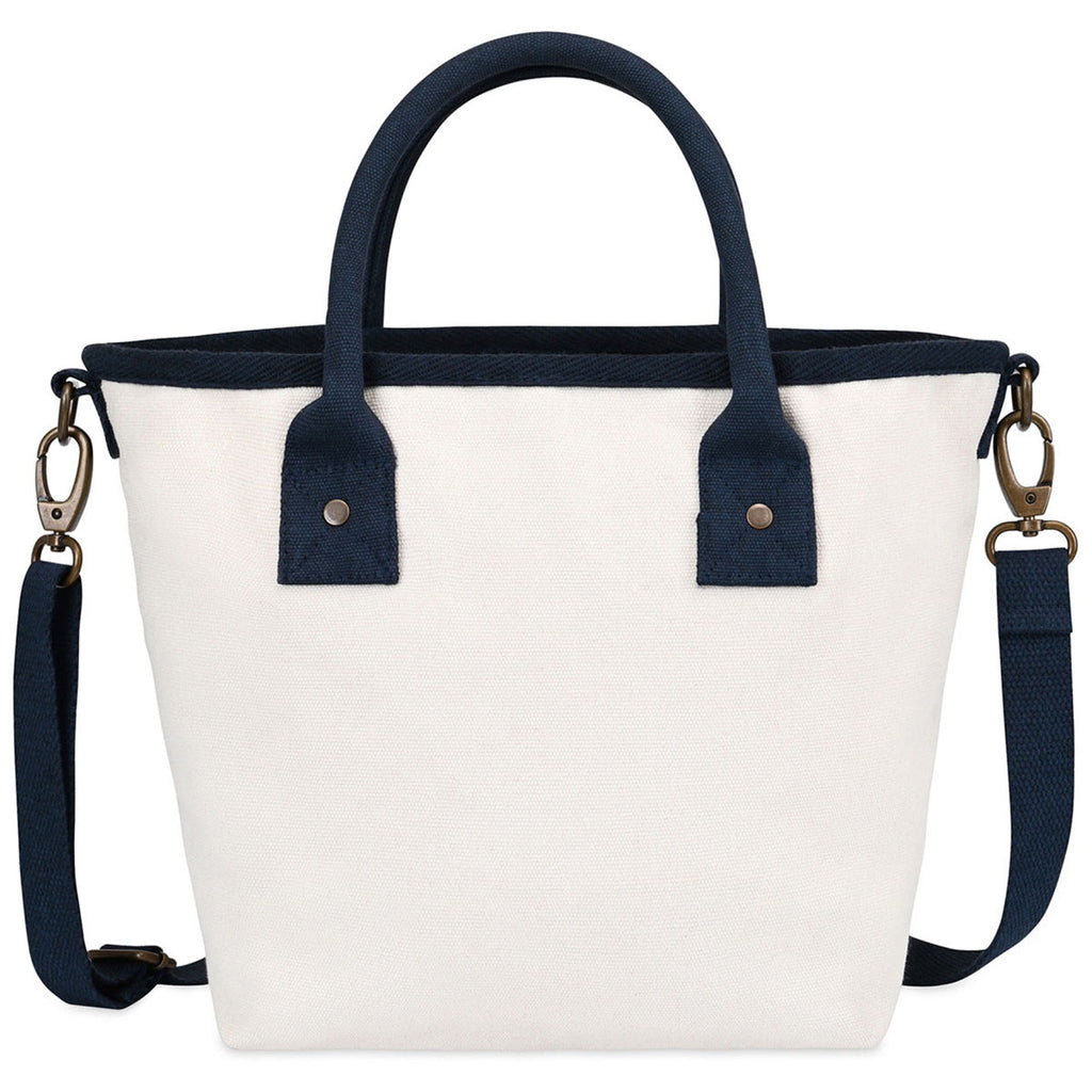 Gemline Navy Mini Market Street Crossbody Tote