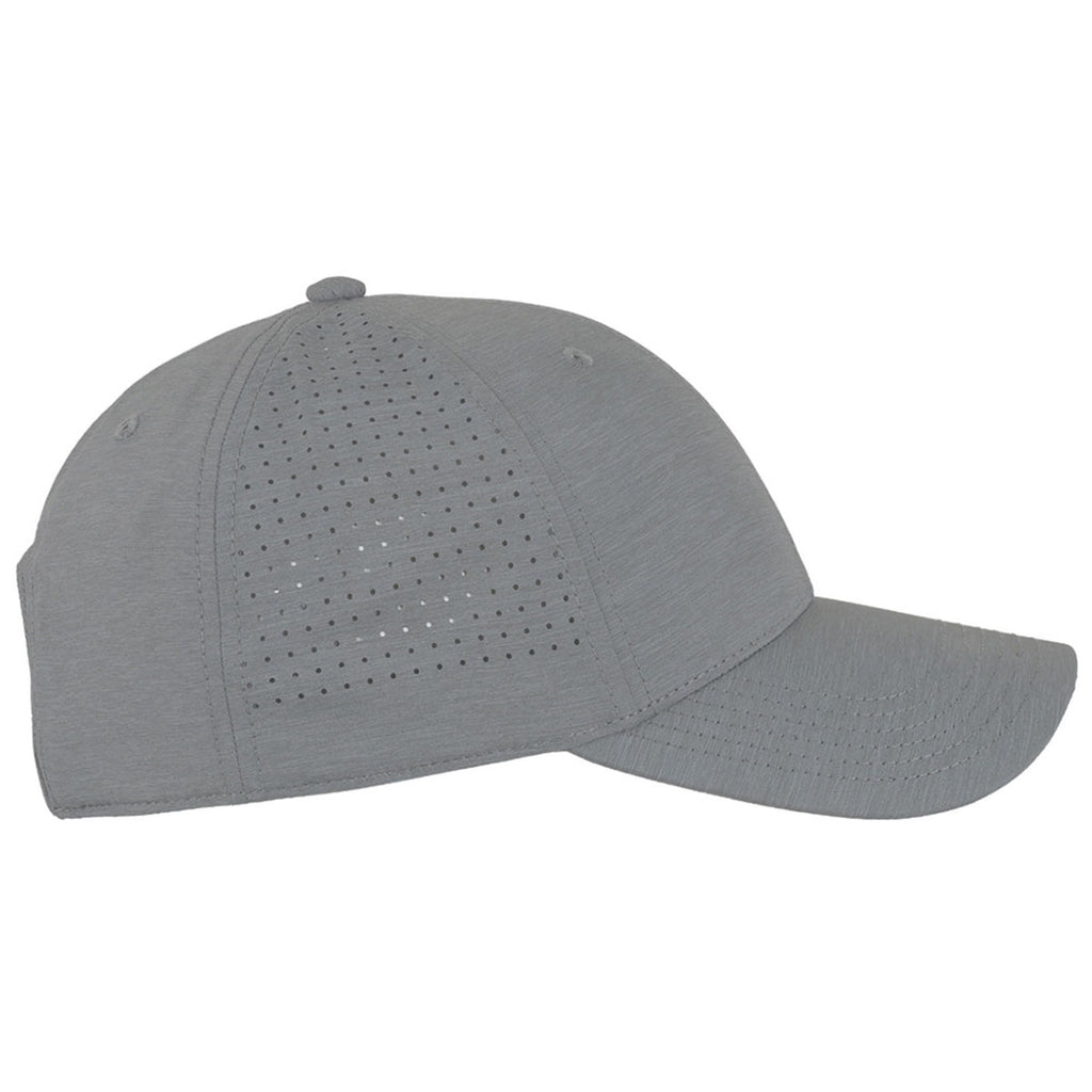 Ahead Light Grey Heather Brezo Performance Cap