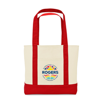 Gemline Red Large Canvas Tote