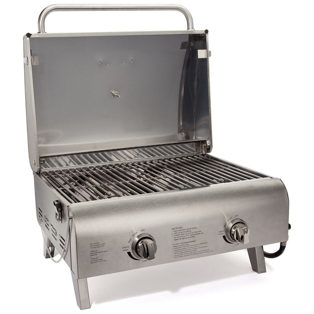 Cuisinart Outdoors Stainless Steel Chef's Style Stainless Tabletop Grill