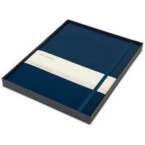 Moleskine Sapphire Blue X-Large Notebook Gift Set