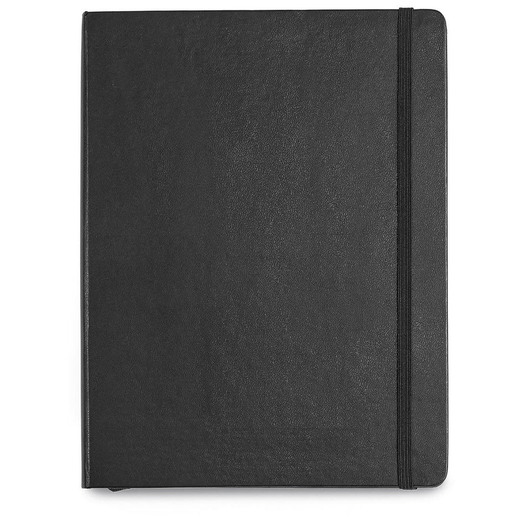 Moleskine Black X-Large Notebook and GO Pen Gift Set