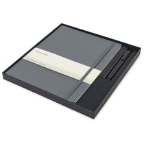 Moleskine Slate Grey X-Large Notebook and GO Pen Gift Set