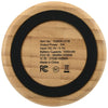 Gemline Bamboo Reed Circle Bamboo Wireless Speaker