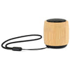 Gemline Bamboo Reed Mini Circle Wireless Speaker