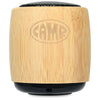 Gemline Bamboo Reed Mini Circle Wireless Speaker