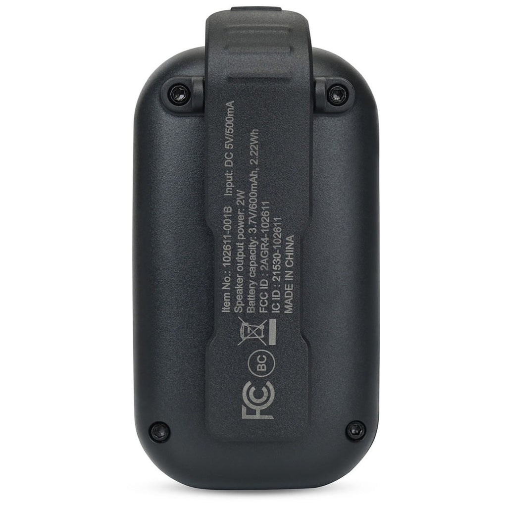 Gemline Black Wearable Wireless Speaker