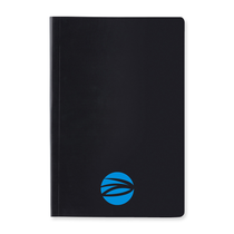 XD Connects Black Impact Softcover Stone Paper Notebook A5