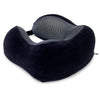 Gemline Black Easy Go Foam Travel Pillow