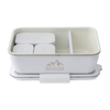 RIGWA White Travel Bento Box 9x6