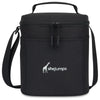 Aviana Black Rowan Recycled Nylon Lunch Cooler - AWARE