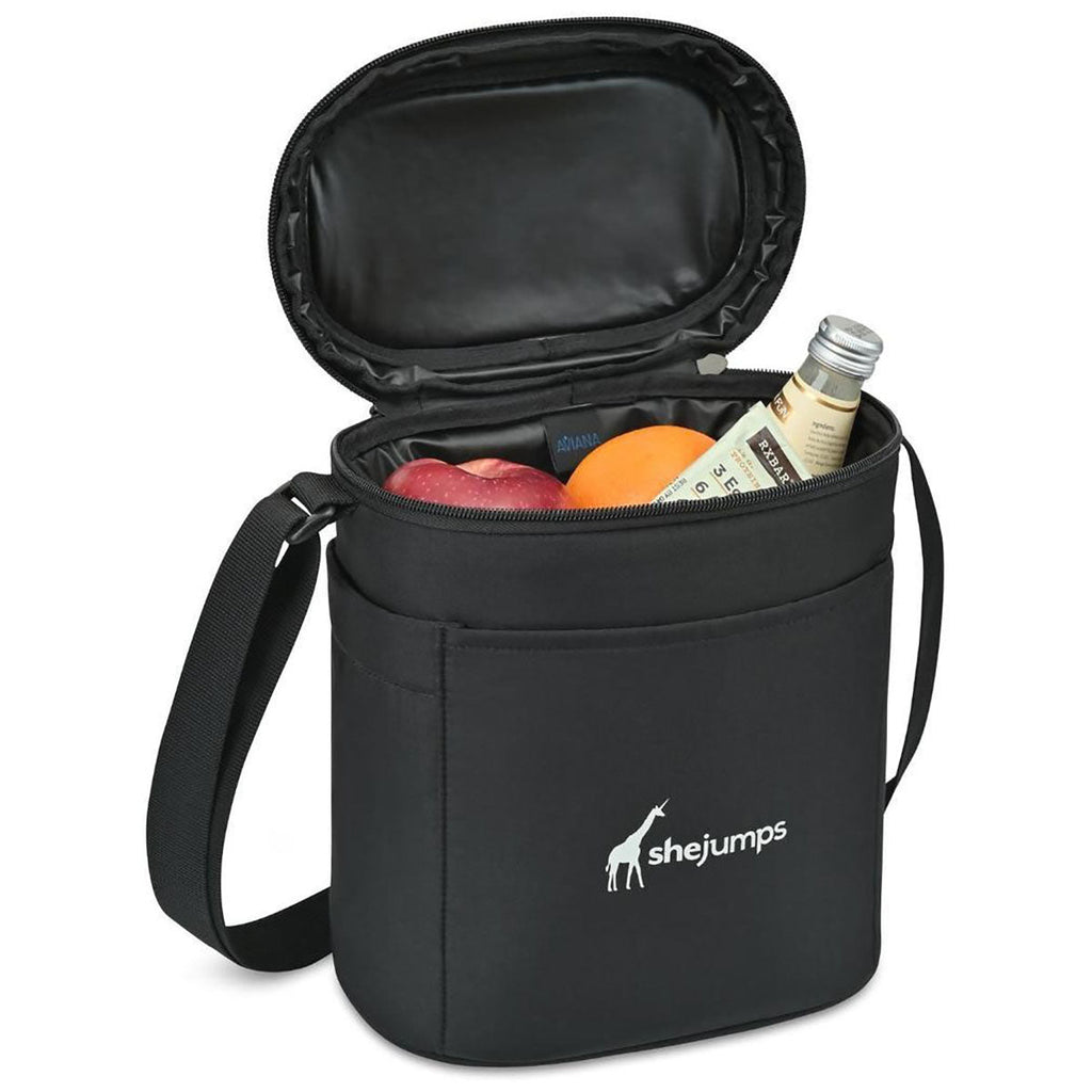 Aviana Black Rowan Recycled Nylon Lunch Cooler - AWARE