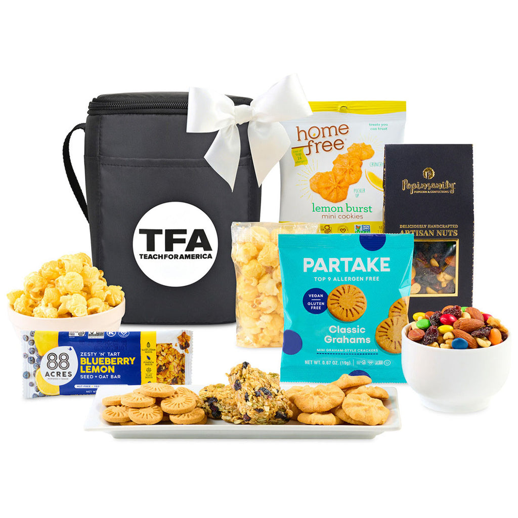 Gourmet Expressions Black Arlo Good Vibes & Goodies Cooler