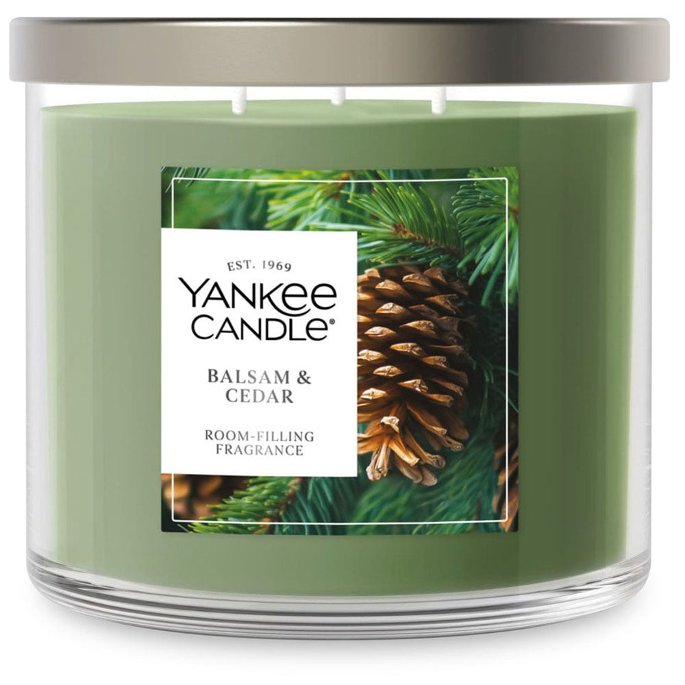 Yankee Candle Balsam and Cedar 3-Wick Candle