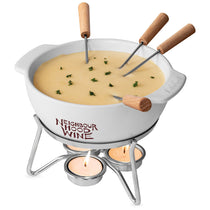 Boska White Cheese Fondue Set Party