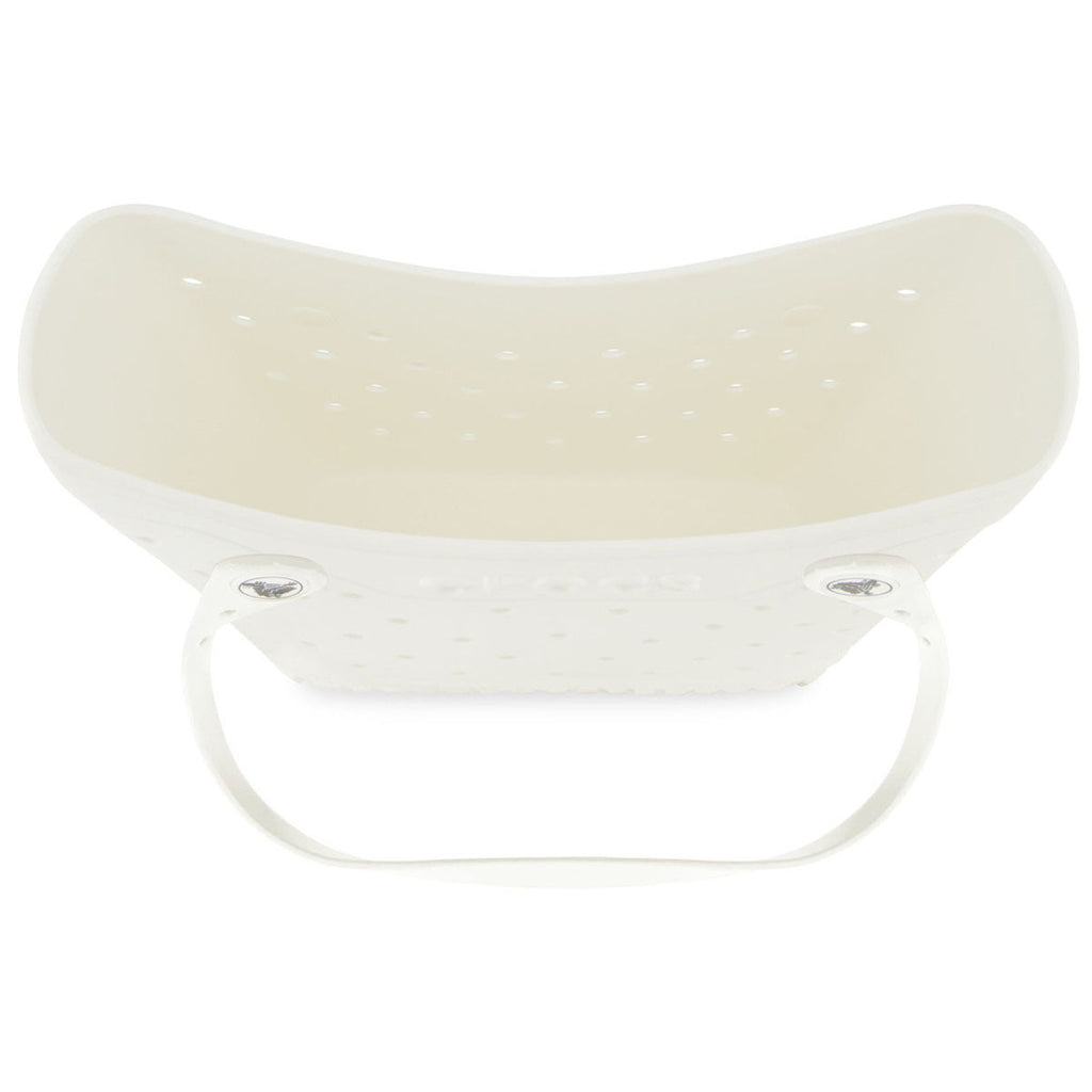 Crocs White-Black Classic Medium Tote