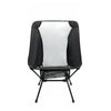 Gemline Black Campstead Recycled rPET Camping Chair w/ Storage Bag