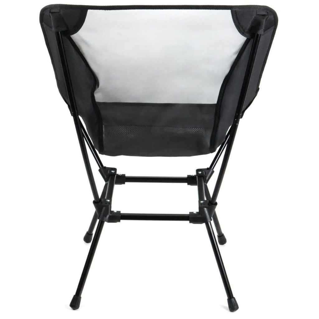 Gemline Black Campstead Recycled rPET Camping Chair w/ Storage Bag