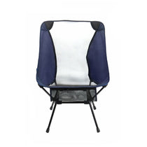 Gemline Navy Campstead Recycled rPET Camping Chair w/ Storage Bag